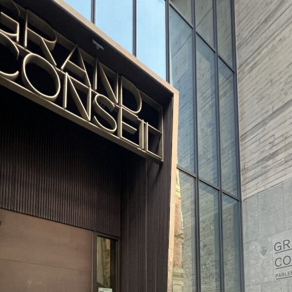 Notre visite au Grand Conseil Vaudois