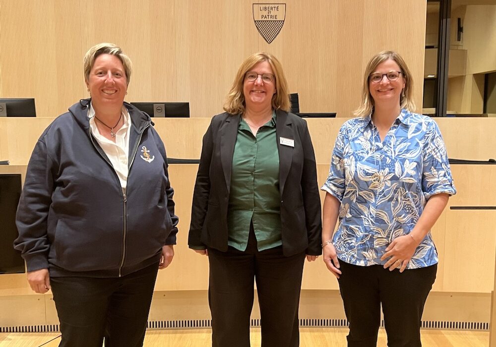 Carine, Maryline et Carole pour la FCVdA